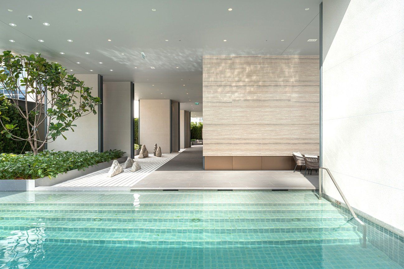 Residents swimming pool at The Estelle Phrom Phong