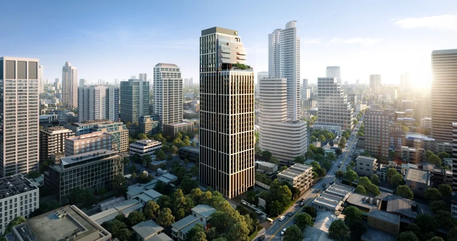 InterContinental Residences Bangkok Asoke exterior visualisation